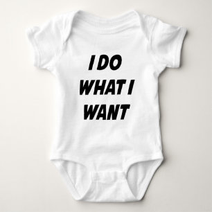 Body Para Bebê Eu Faço O Que Eu Quero