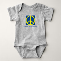 Eu Fico Com A Ucrânia Bebê Roupa-Roupa-Morcego