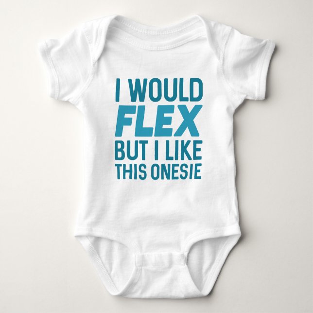 Body Para Bebê Eu Flex (Frente)