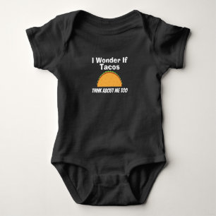 Body Para Bebê Eu Me Pergunto Se