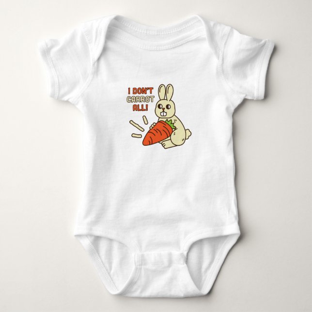 Body Para Bebê Eu não recomendo nada (Frente)