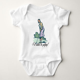Body Para Bebê Eu preferencialmente Golfing!