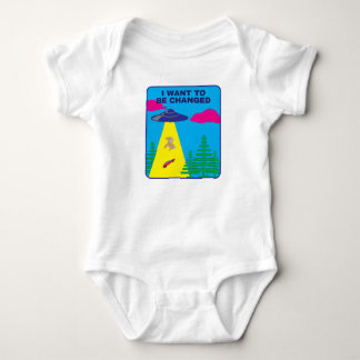 Body Para Bebê Eu Quero Ser Mudado UFO