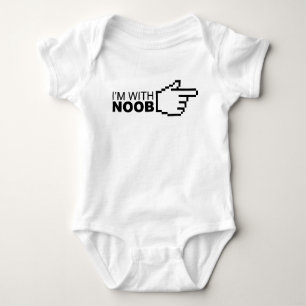 Body Para Bebê Eu sou com Noob