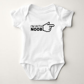 Body Para Bebê Eu sou com Noob