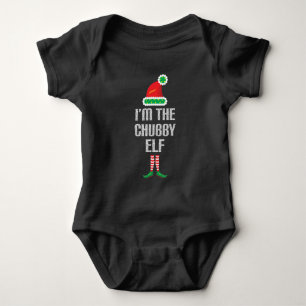 Body Para Bebê Eu sou o boneco do Elf Bebê do Chubby