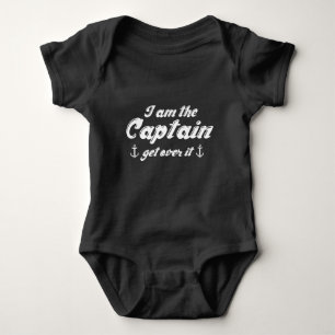 Body Para Bebê Eu sou o Capitão Supere