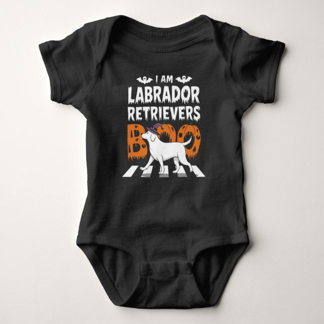 Body Para Bebê Eu sou o LABRADOR RETRIEVERS (Frente)
