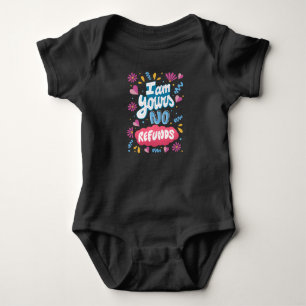Body Para Bebê Eu sou seu, sem reembolso