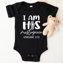 Body Para Bebê Eu Sou Sua Escrega-Doméstica Ephesianos 2:10 Camis