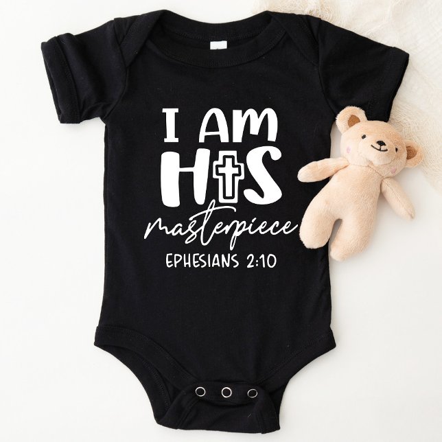 Body Para Bebê Eu Sou Sua Escrega-Doméstica Ephesianos 2:10 Camis (Criador carregado)