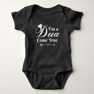 Body Para Bebê Eu sou um Dua que se torna realidade