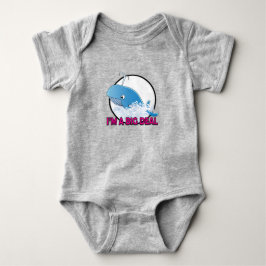 Body Para Bebê Eu sou um grande negócio. Bebê Jersey, macacão