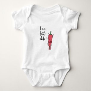 Body Para Bebê Eu sou um pimentão pequeno