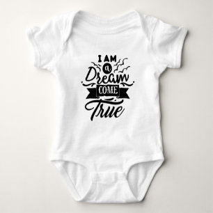 Body Para Bebê Eu Sou Um Sonho Que Se Torna Verdadeiro