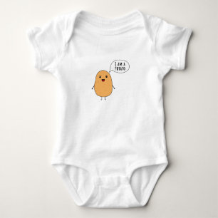 Body Para Bebê Eu sou uma batata