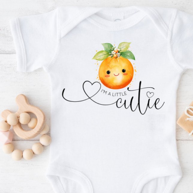 Body Para Bebê Eu Sou Uma Laranjinha Citrus Fofa (Criador carregado)
