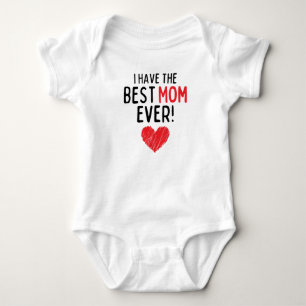 Body Para Bebê Eu Tenho A Melhor Mãe De Todos