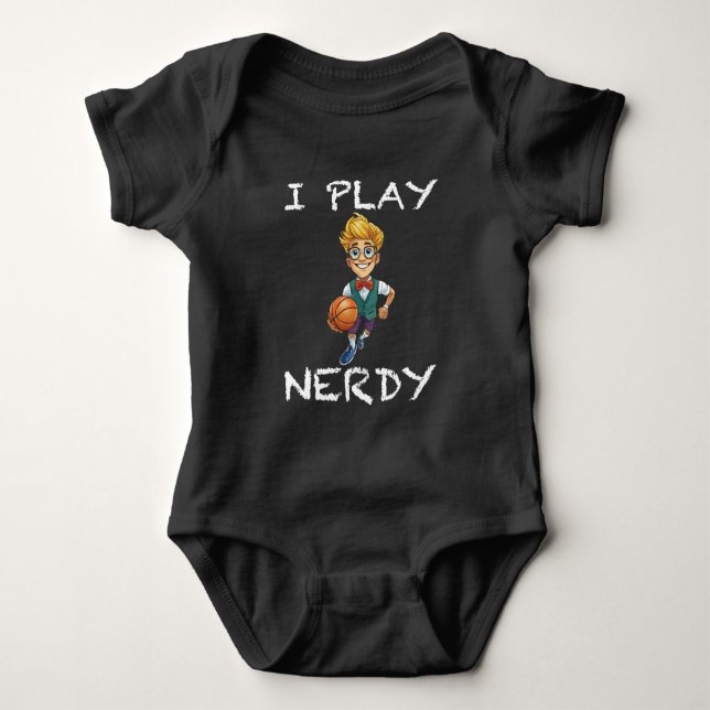 Body Para Bebê Eu Toco Nerdy (Frente)