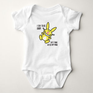Body Para Bebê Eu tomo após minha mamã