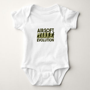 Body Para Bebê Evolução da Airsoft