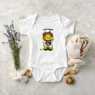 Body Para Bebê Explorador Emoji Divertido e Colorido para Criança