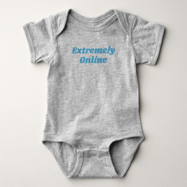 Body Para Bebê Extremamente online (Frente)