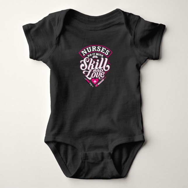 Body Para Bebê Faça com habilidade e amor (Frente)
