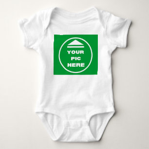 Body Para Bebê FÁCIL! Bebê Jersey Bodycase - Branco - Personaliza