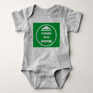 Body Para Bebê FÁCIL! Bebê Jersey Bodycase - Cinzas Heather - Per