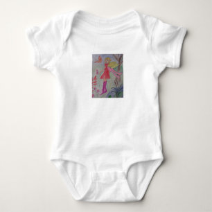 Body Para Bebê Fada de Borboleta