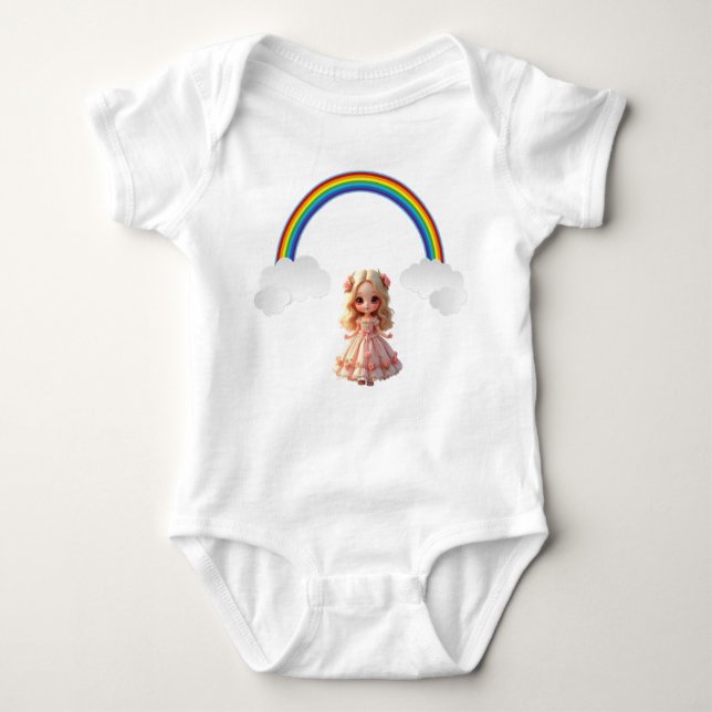 Body Para Bebê Fairies (Frente)