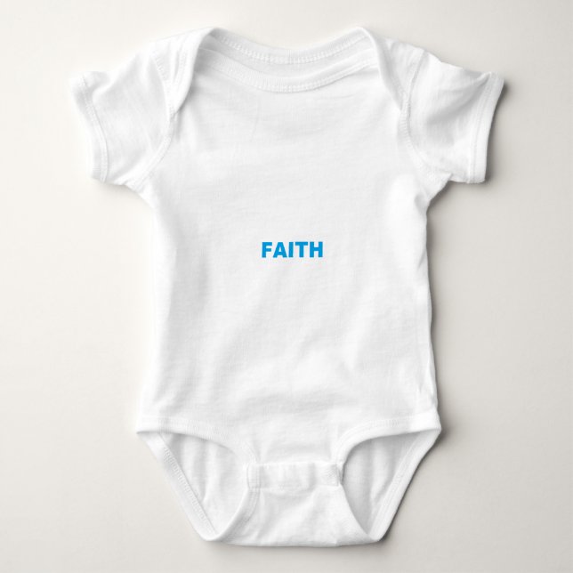Body Para Bebê Faith (Frente)