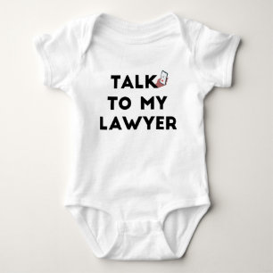 Body Para Bebê Fale Com O Meu Advogado