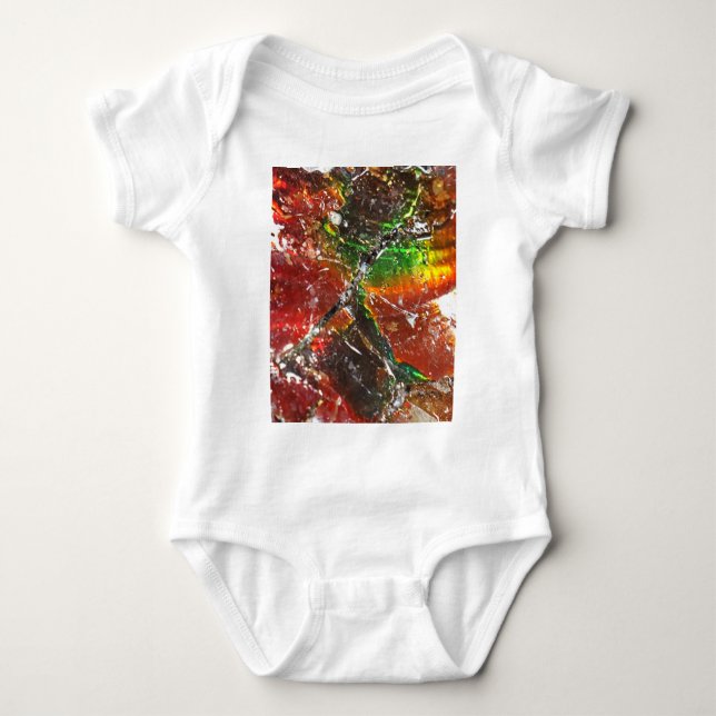 Body Para Bebê Falln Piedras Arcoiris (Frente)