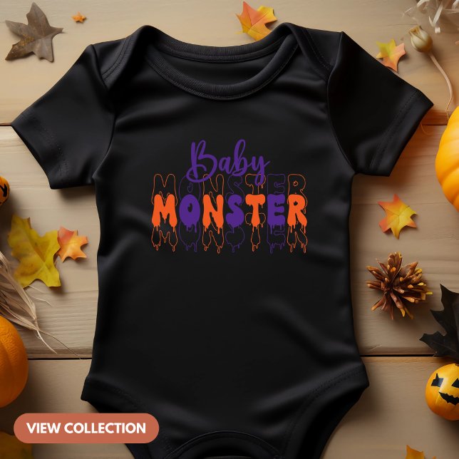 Body Para Bebê Família Bebê Monstro de Halloween Matando (Criador carregado)