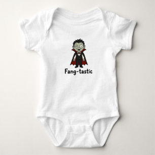 Body Para Bebê Fang-tástico Vampiro Fofo