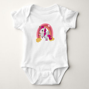 Body Para Bebê fantasia de cavalo animal unicórnio
