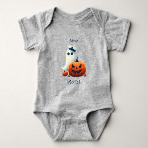 Body Para Bebê Fantasma/abóboras do Dia das Bruxas, náutico/coste