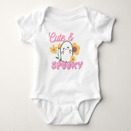 Body Para Bebê Fantasma Bonito e Spooky