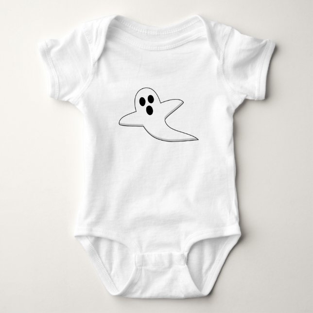 Body Para Bebê Fantasma Custa (Frente)