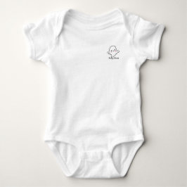 Body Para Bebê Fantasma de bebê fofo 