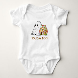Body Para Bebê Fantasma Fofo & Casa de Biscoito de Natal para Cri