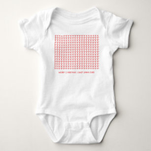 Body Para Bebê Fantástico, Árvores de Coco Vermelho Silhouette Na