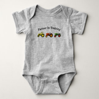 Body Para Bebê Farmer In Training Baby Bodysuit