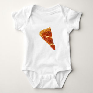 Body Para Bebê Fatia da pizza de Pepperoni