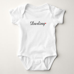 Body Para Bebê Fato de bebê personalizado com Apelido bonito - Qu