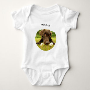 Body Para Bebê Fato de bebê personalizado no laboratório de cho