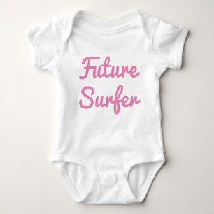 Body Para Bebê Fato de bebê surfista futuro