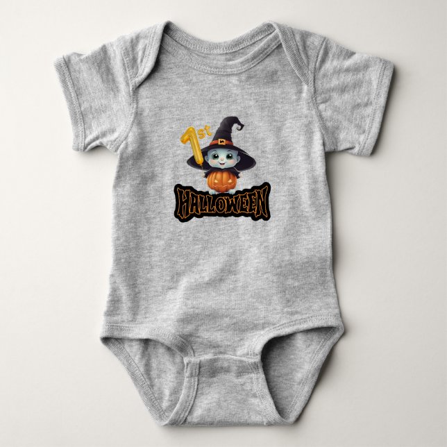Body Para Bebê Fato de corpo de bebê/uma peça (Frente)